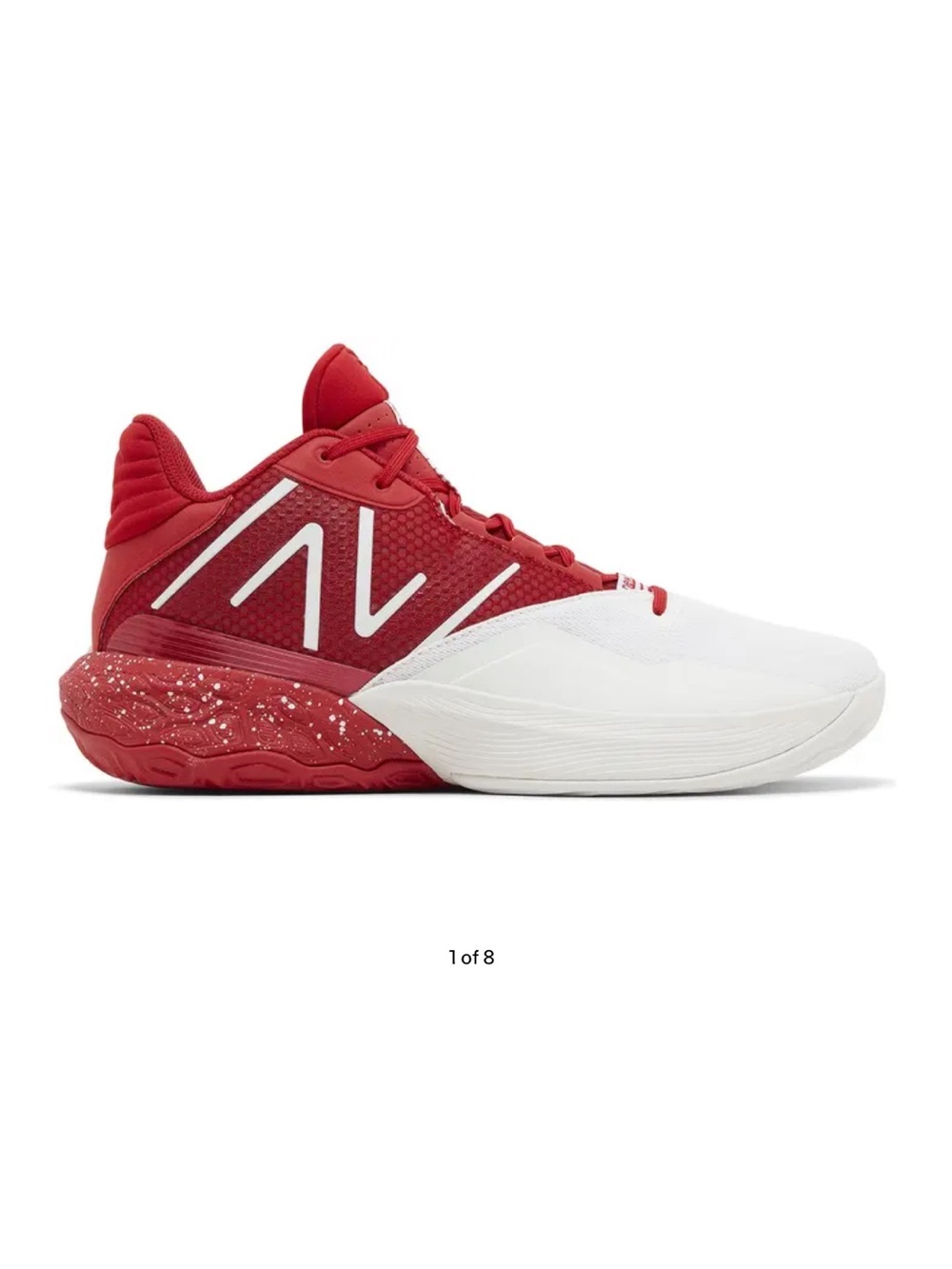 New Balance Two WXY V4 optic white team red Men’s 10 Women’s 11.5 NWOT